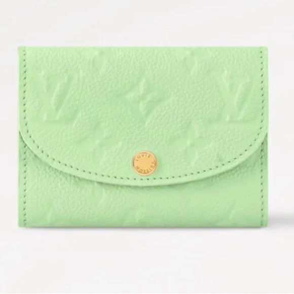LV Mint Green Card Wallet - Picture 2 of 10